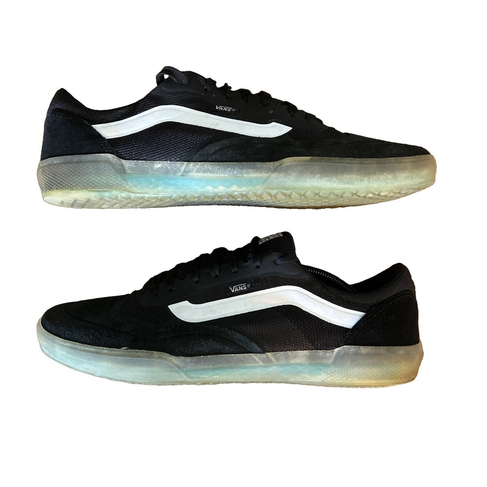 Vans Ave Pro Suede Skate Shoes • Black/White Ice • Men's Size 13 - Picture 4 of 8